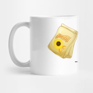 Take These Sunflower Seeds for your Pockets Mug